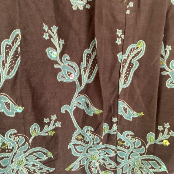 NWT Vintage Smart Set Y2K Embroidered Skirt - Picture 4 of 6